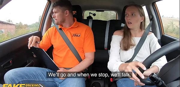  Fake Driving School Stacey Cruz Gets Screwed by her Driving Instructor